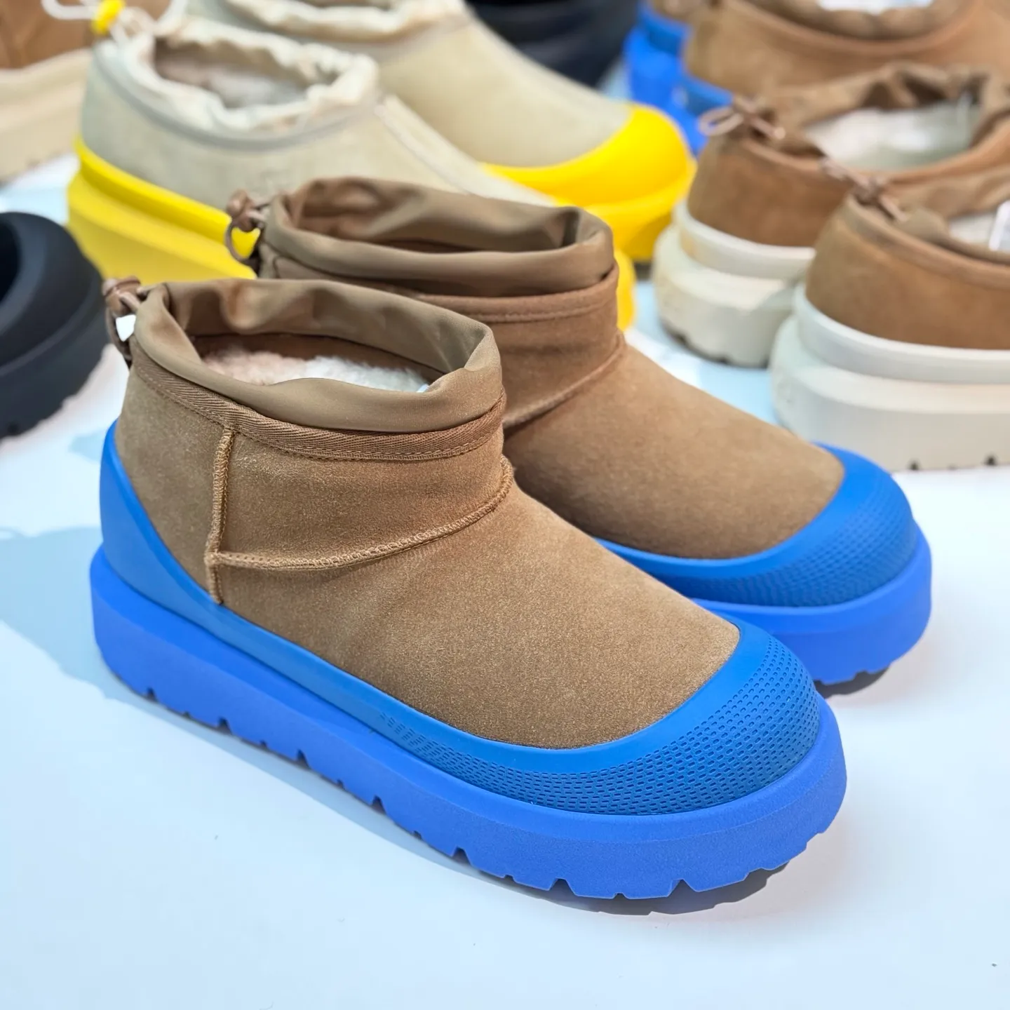Local 💰600 2025 new Wang Yibo 4196 exclusive version original OEM grade UGG Wang Yibo same model high-end exclusive supply pyramid-top workmanship quality high-end needs to come #big advantage supply❗️❗️❗️ low-top men's and women's shoes size: 36 37 38 39 40 41 42 43 44 45